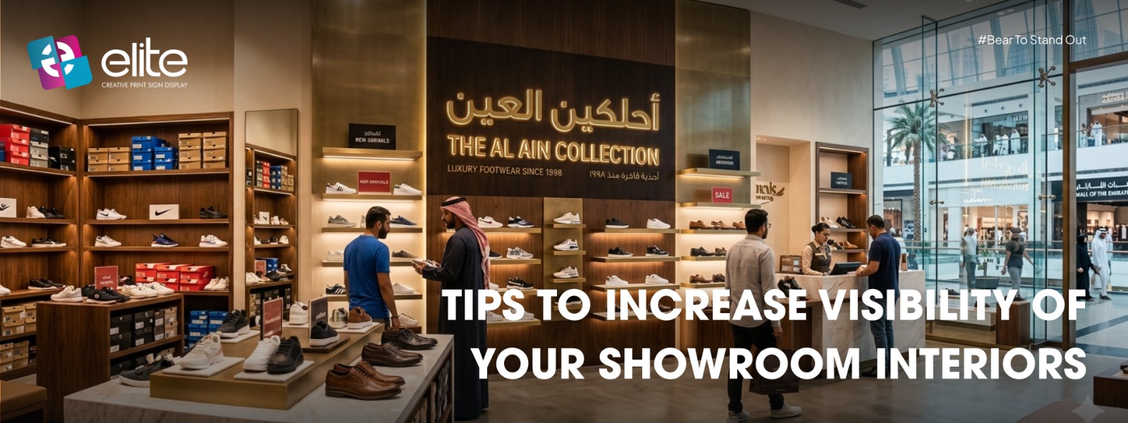 Tips to increase visibility of your showroom interiors